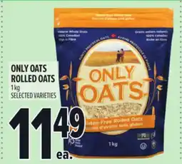 Metro ONLY OATS ROLLED OATS offer