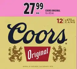Metro COORS ORIGINAL offer