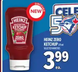 Metro HEINZ ZERO KETCHUP offer