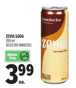 Metro ZEVIA SODA offer