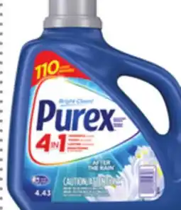 Metro PUREX OR SUNLIGHT LAUNDRY DETERGENT, FINISH DETERGENT OR GLAD GARBAGE BAGS offer
