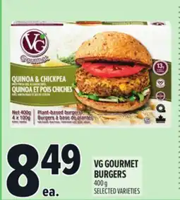 Metro VG GOURMET BURGERS offer