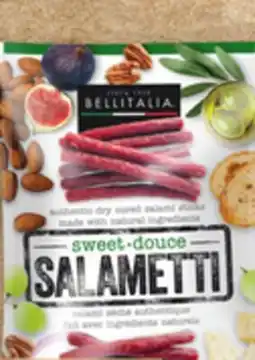Metro BELLITALIA SALAMETTI OR GOLD LABEL PEPPERONI offer