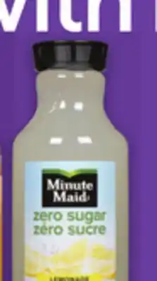 Metro MINUTE MAID, FRUITOPIA REFRIGERATED DRINKS OR FUZE ICED TEA offer