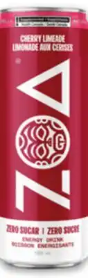 Metro ZOA ENERGY DRINK offer