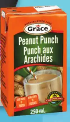 Metro GRACE PEANUT PUNCH OR PLANTAIN CHIPS offer