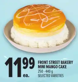 Metro FRONT STREET BAKERY MINI MANGO CAKE offer