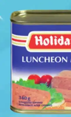 Metro HOLIDAY LUNCHEON MEAT OR MAPLE LEAF FLAKES offer