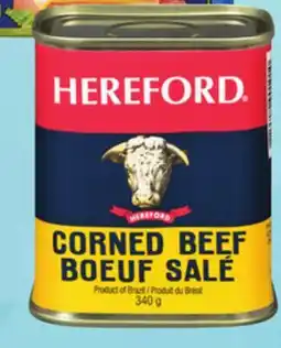 Metro HEREFORD CORNED BEEF OR SPAM LUNCHEON MEAT offer