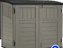 RONA SUNCAST garden sheds 34 cu. ft offer