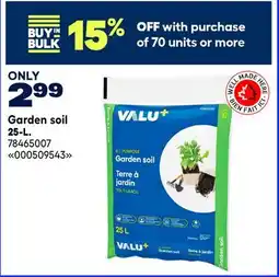 RONA VALU+ Garden soil 25-L offer
