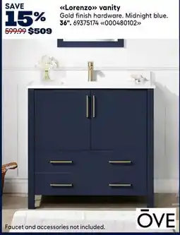 RONA Ove Decors Lorenzo vanity offer