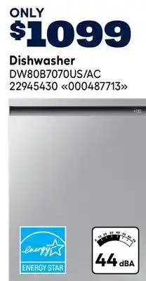 RONA Samsung Dishwasher offer