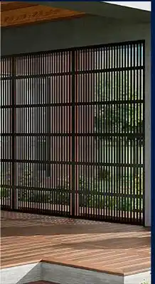 RONA BARRETTE 4' × 8' PVC lattices, Black offer