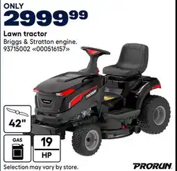 RONA PRORUN Lawn tractor offer