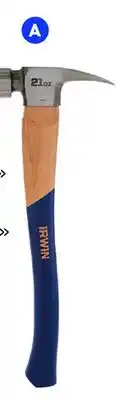 RONA 21-oz. IRWIN hammers offer