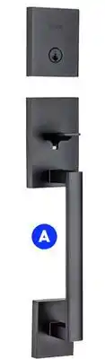 RONA WEISER San Clemente, matte black handlesets offer