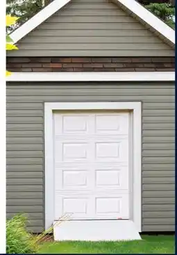 RONA Garaga Sectional garage door Steel. White offer