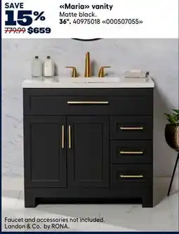 RONA Maria vanity 36 offer
