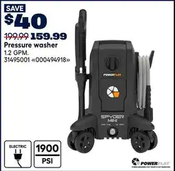 RONA PowerPlay Pressure washer offer
