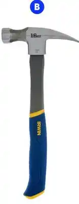 RONA IRWIN hammers offer