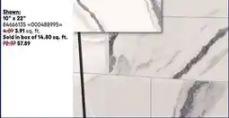 RONA 10 x 22 wall tiles offer