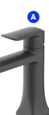 RONA Landon & Co. Lavatory faucet, matte black finish offer
