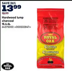 RONA Royal Oak Hardwood lump charcoal 15.4-lb offer
