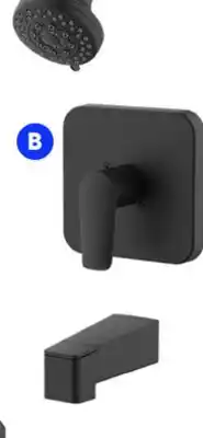 RONA Landon & Co. by RONA Lucio bathroom faucets Bath/shower faucet, matte black finish offer