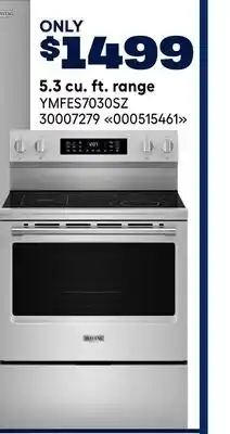 RONA Maytag 5.3 cu. ft. range offer
