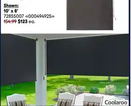 RONA COOLAROO outdoor roller shades offer