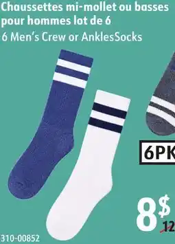 Sushi Shop 6 Men's Crew or AnklesSocks offer