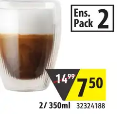 Sushi Shop Set of 2 Tumbler Double Walled Ribbed offer