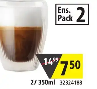 Sushi Shop Set of 2 Tumbler Double Walled Ribbed offer
