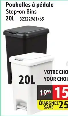 Sushi Shop Step-on Bins offer