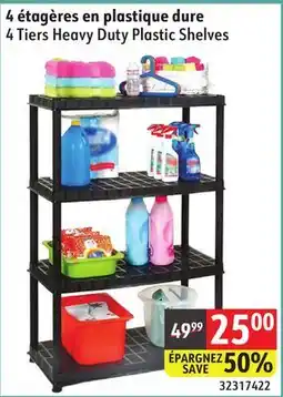Sushi Shop 4 Tiers Heavy Duty Plastic Shelves offer