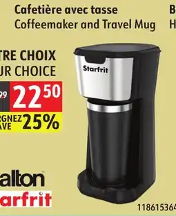 Sushi Shop Starfrit Coffeemaker and Travel Mug offer