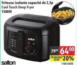 Sushi Shop Salton Cool Touch Deep Fryer offer