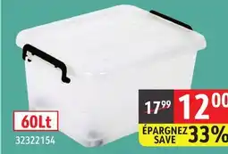 Sushi Shop SELECTION OF STORAGE BIN WITH LID AND LATCHING BUCKLES offer