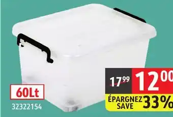 Sushi Shop SELECTION OF STORAGE BIN WITH LID AND LATCHING BUCKLES offer