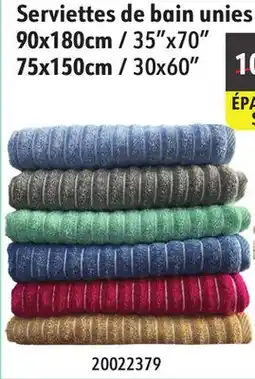 Sushi Shop Solid bath towels offer