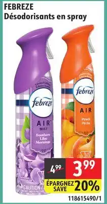 Sushi Shop FEBREZE Désodorisants en spray offer