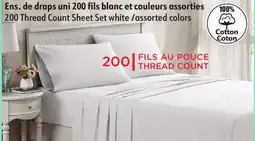 Sushi Shop 200 Thread Count Sheet Set white /assorted colors offer