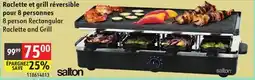 Sushi Shop Salton 8 person Rectangular Raclette and Grill offer
