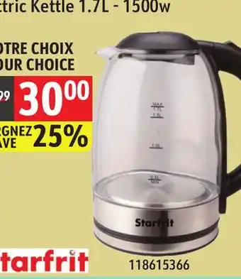 Sushi Shop Starfrit Electric Kettle offer