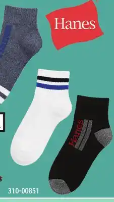 Sushi Shop Hanes 6 Men's Crew or Ankles Socks offer