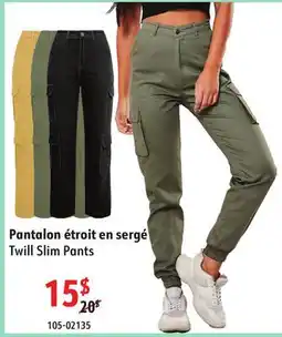 Sushi Shop Twill Slim Pants offer