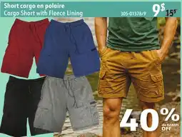 Sushi Shop Cargo Short with Fleece Lining offer