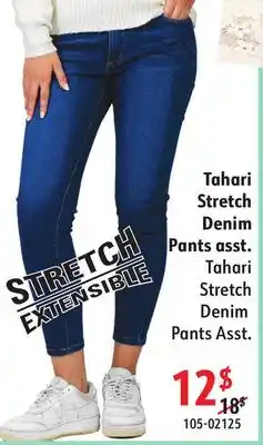 Sushi Shop Tahari Stretch Denim Pants asst offer