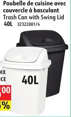 Sushi Shop Trash Can with Swing Lid offer